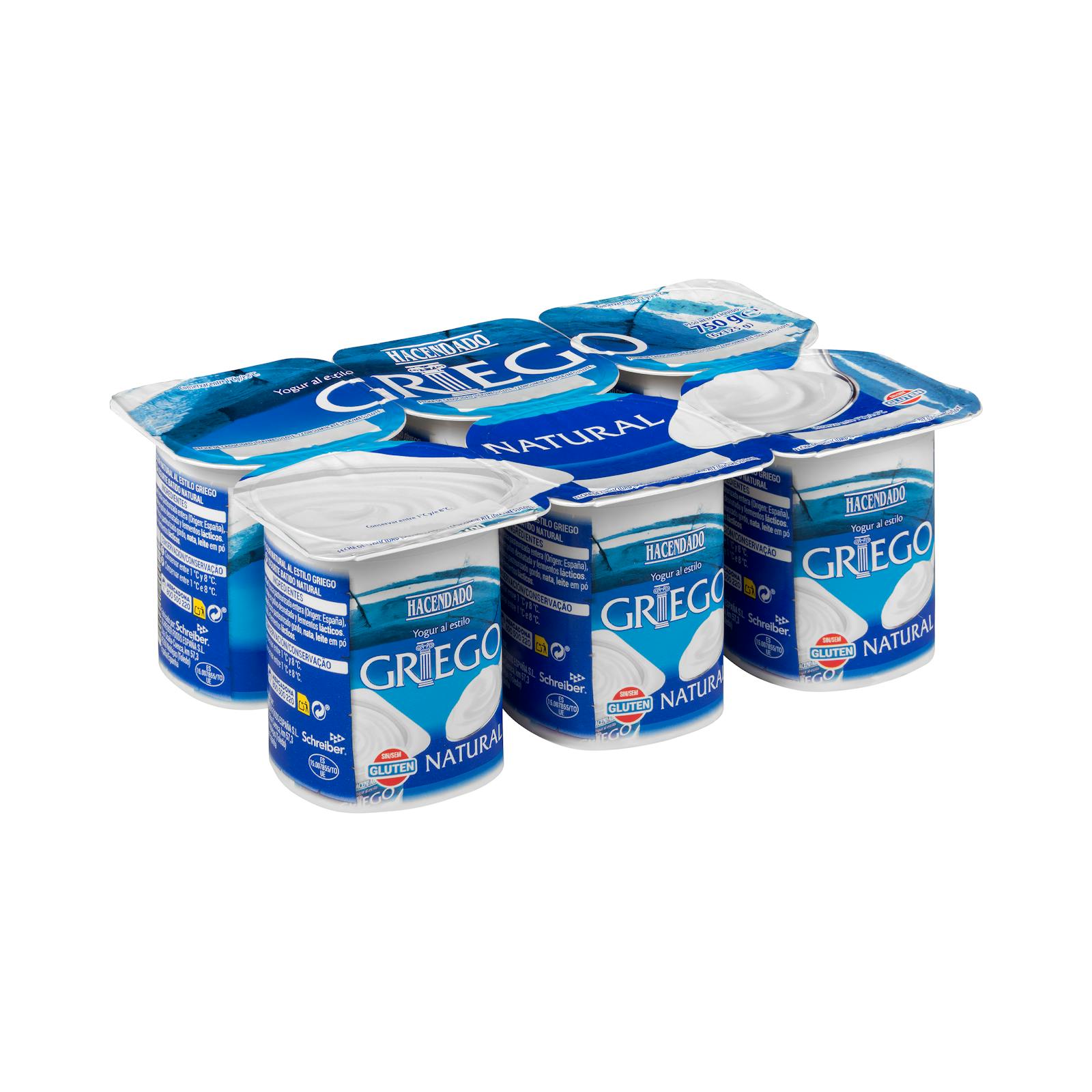 Yaourt grec naturel Hacendado