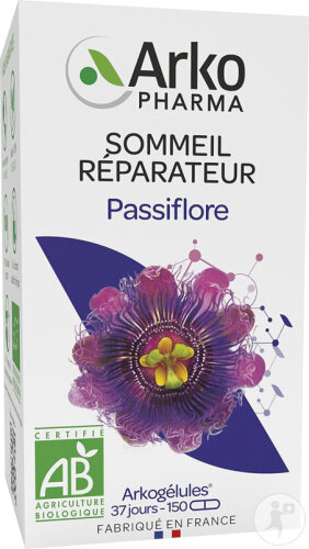 Arkopharma Arkogélules Passiflore Sommeil Réparateur Bio 150 Gélules