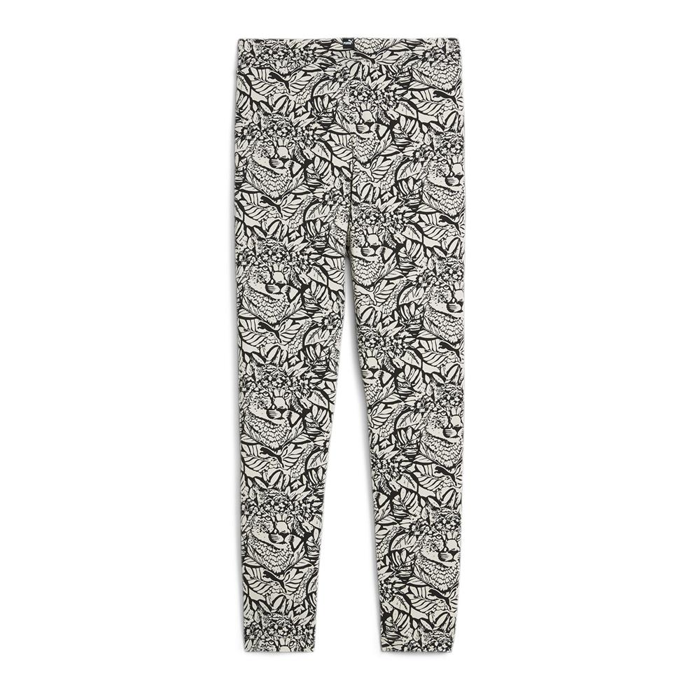 Puma Legging Beige/Noire Fille Puma Aop