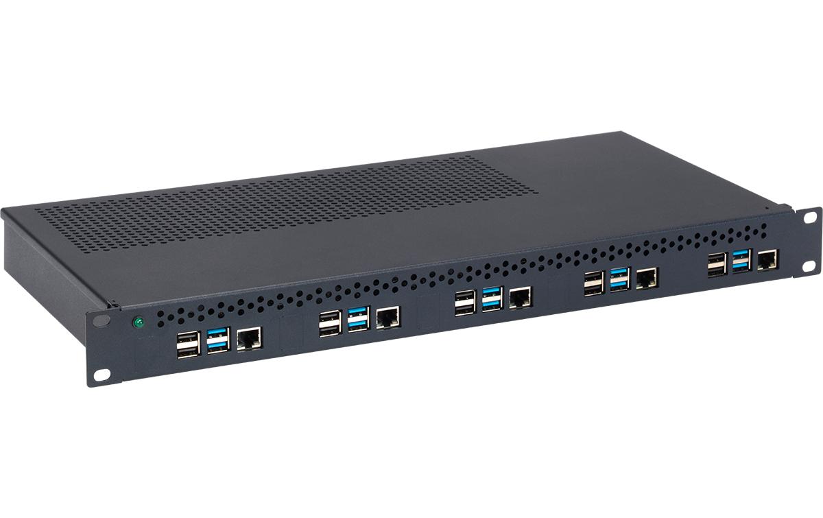 Rackmount Kit RM-PI-T1 für 5x Rasperry PI 4<br>Rackmount Kit für 5x Rasperry PI 4