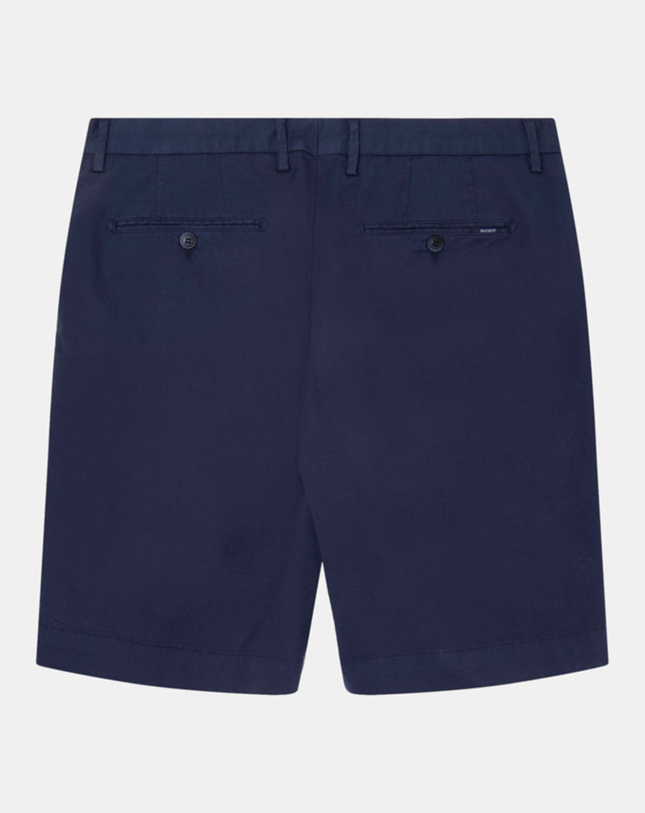 Hackett London Bermuda en Twill Regular Fit uni bleu