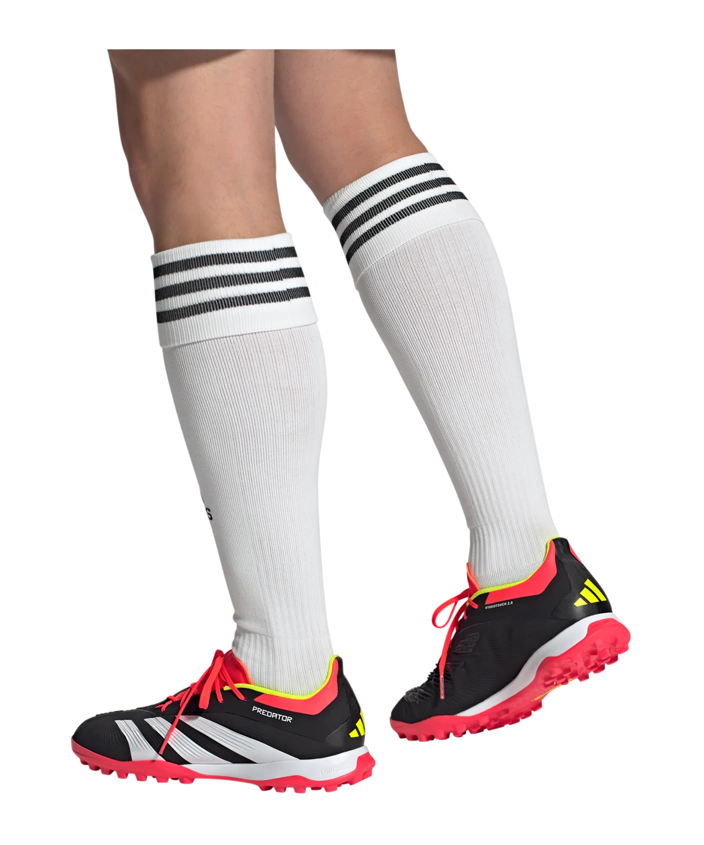 adidas Predator Elite TF Solar Energy Schwarz Weiss Rot