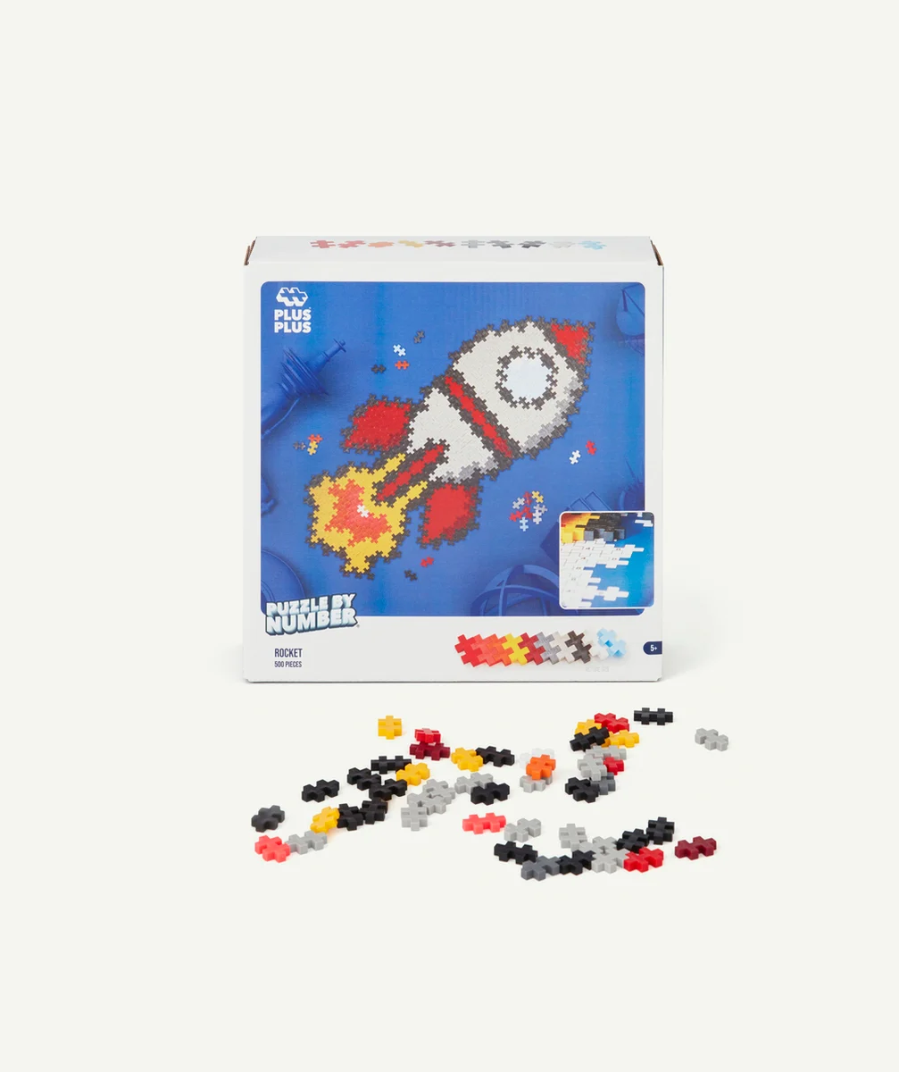 PLUS PLUSPUZZLE FUSÉE 500 PIÈCES