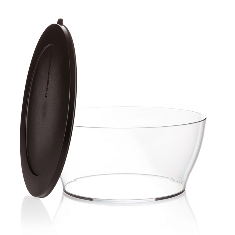 Clear Line 6 l Transparente Schüssel für Glanzpunkte auf gedeckter Tafel