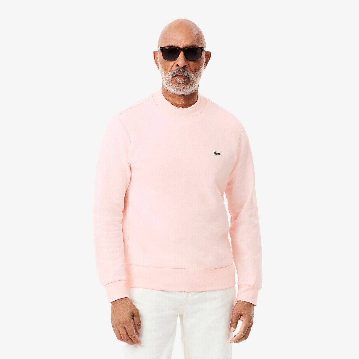 LACOSTE<br>Suéter de gola redonda
