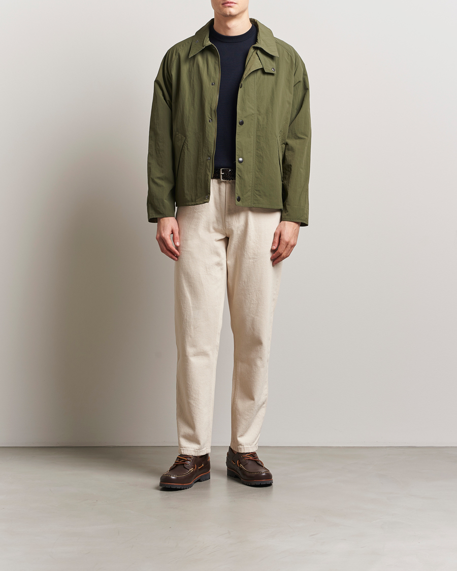 Barbour Heritage Transport Lightweight Showerproof Jacket Fern