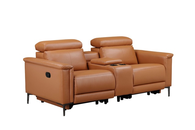 Home affaire 2-Sitzer »Lund, 2er-Kinosofa, TV-Sessel, Multimedia-Sofa, USB-A,« m. elektrischer o. manueller Relaxfunktion, Getränkehalter u. Staufach
