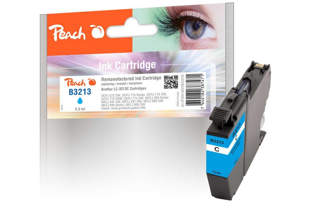 Tinte Brother LC-3213 CyanDruckerpatrone, Cyan