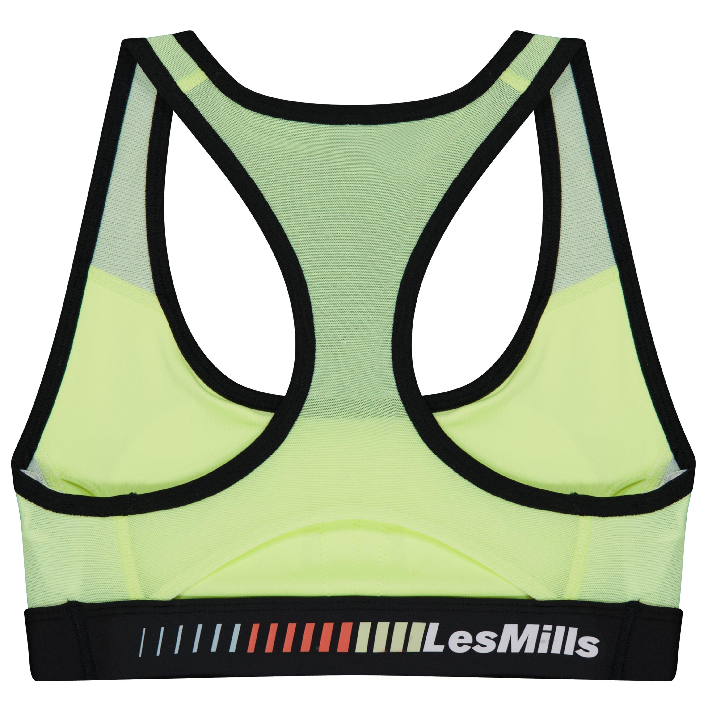 Reebok Les Mills¿ Lux Racer Padded Sports Bra Womens Medium Impact