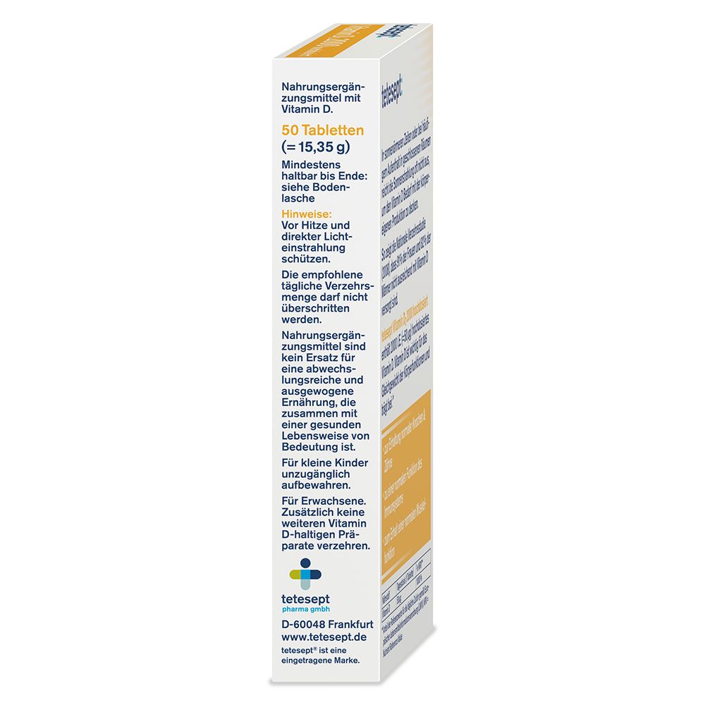 tetesept® Vitamin D3 2000 hochdosiert