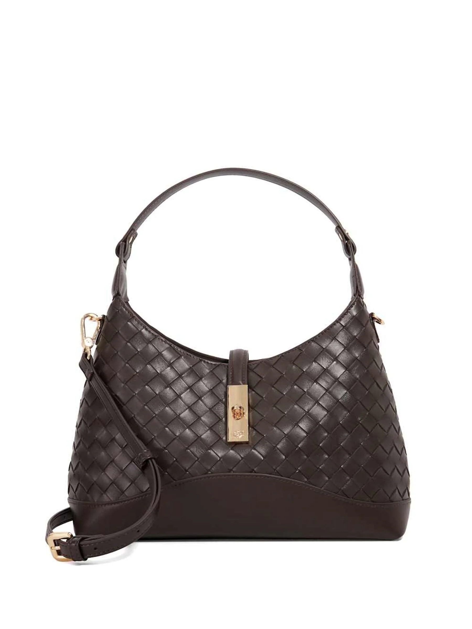 Bruin - Dune London Dorset Medium Turnlock Shoulder Bag