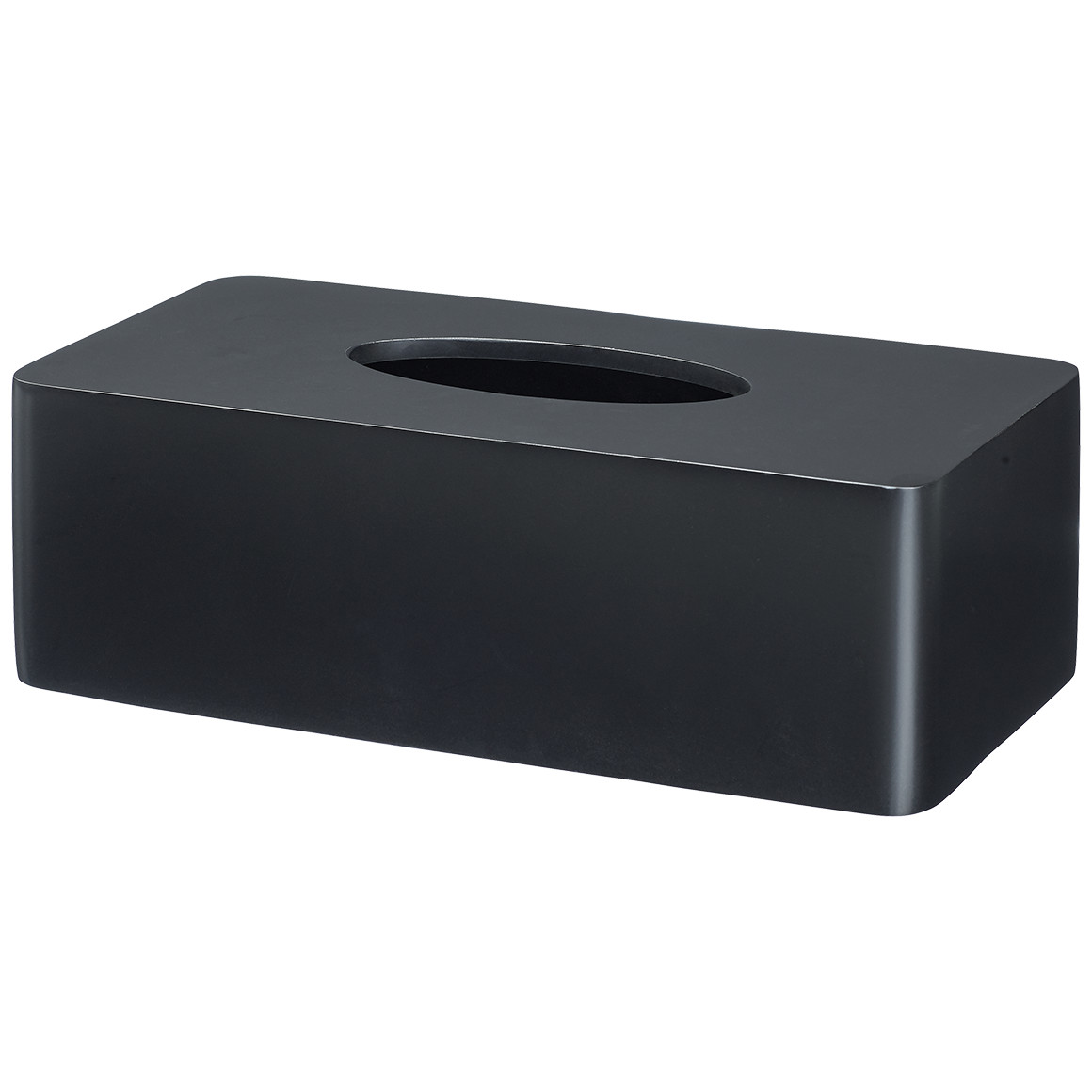 My Home Kosmetiktuchbox im schlichten Design schwarz