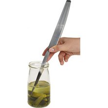 Pince de cuisine fine, inox, longueur: 300 mm