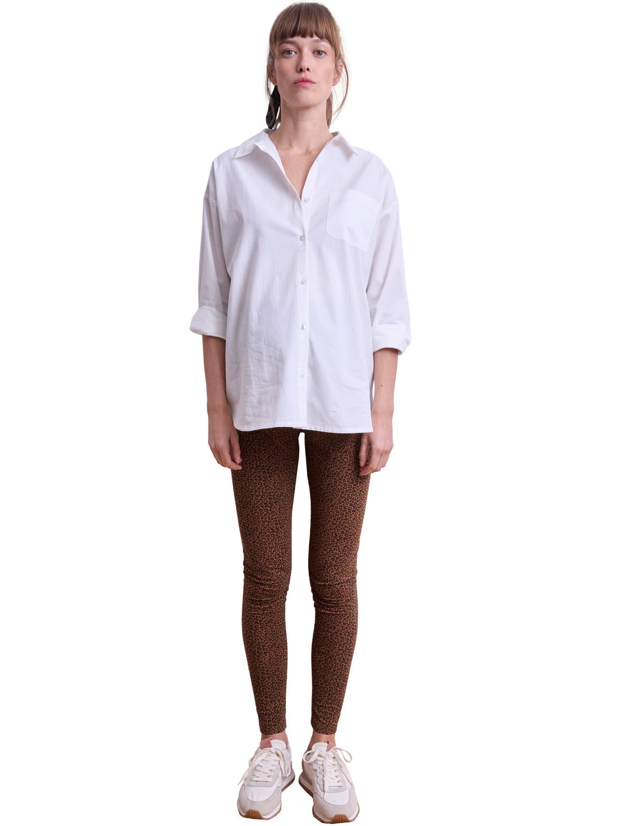 Vertbaudet Bluse für Schwangerschaft & Stillzeit weiß