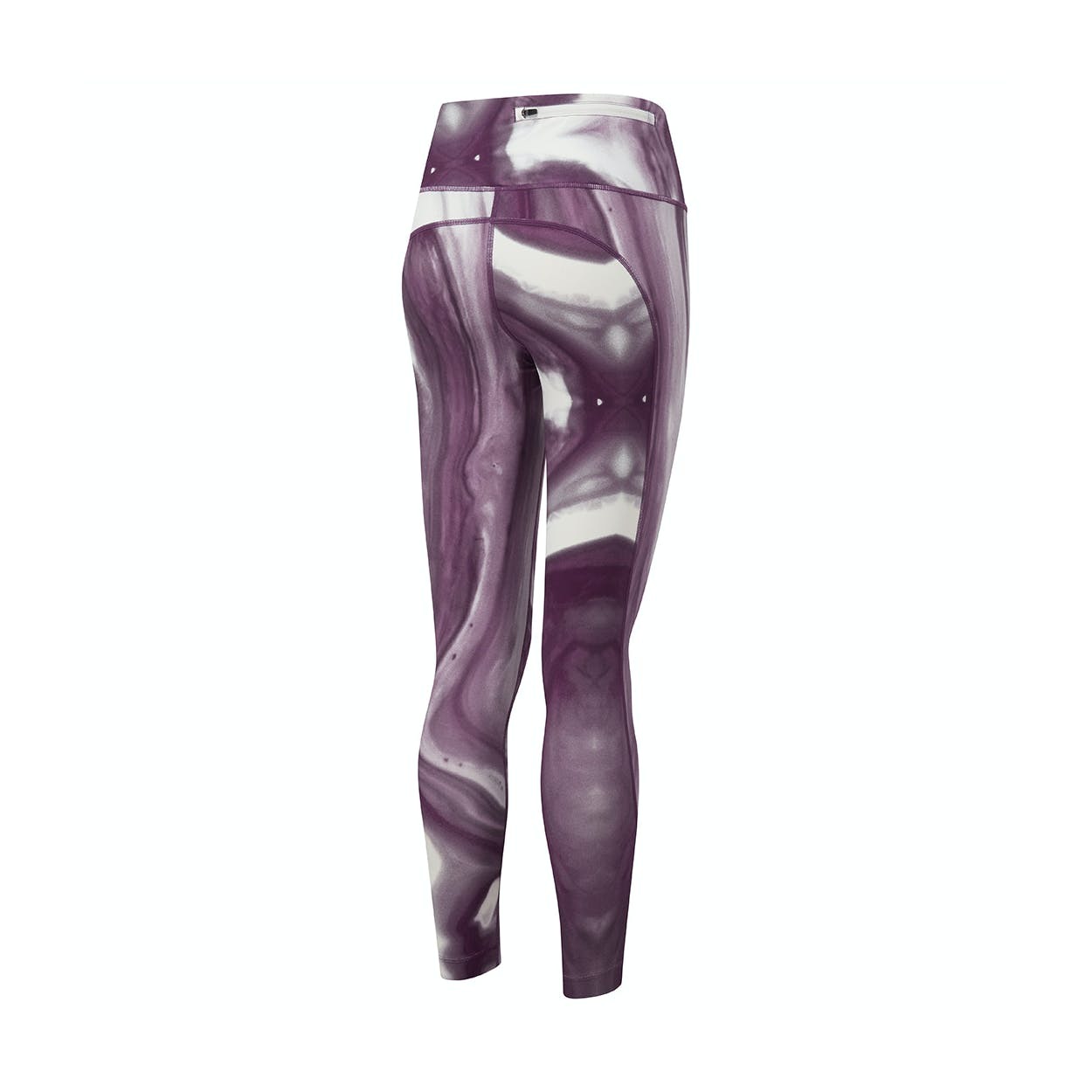 Ronhill Life Tight Hardloopbroek Lang Wit/Paars Dames