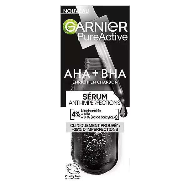Sérum antiacne Garnier SkinActive PureActive AHA + BHA 30ml