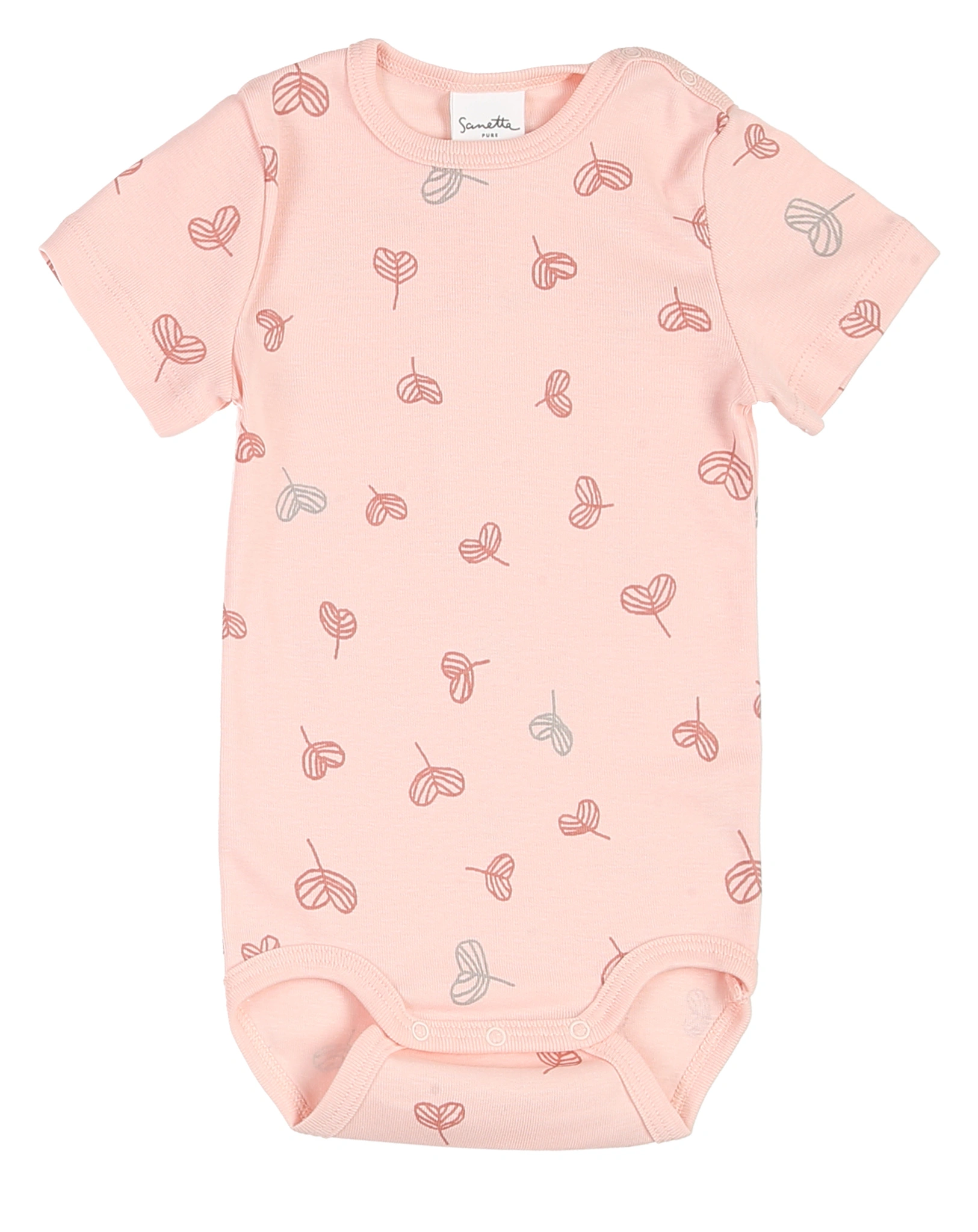 Kurzarm-Body SHEETS 3er-Pack in peach blush