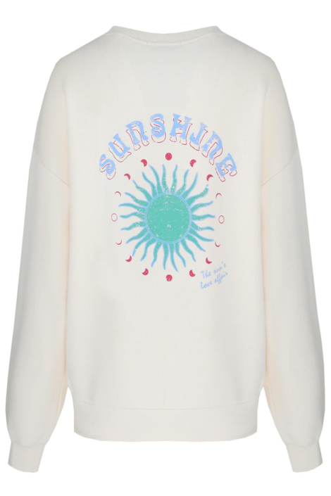 Fluresk ecru dames sweater