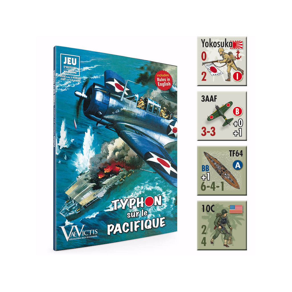 Typhon sur le Pacifique