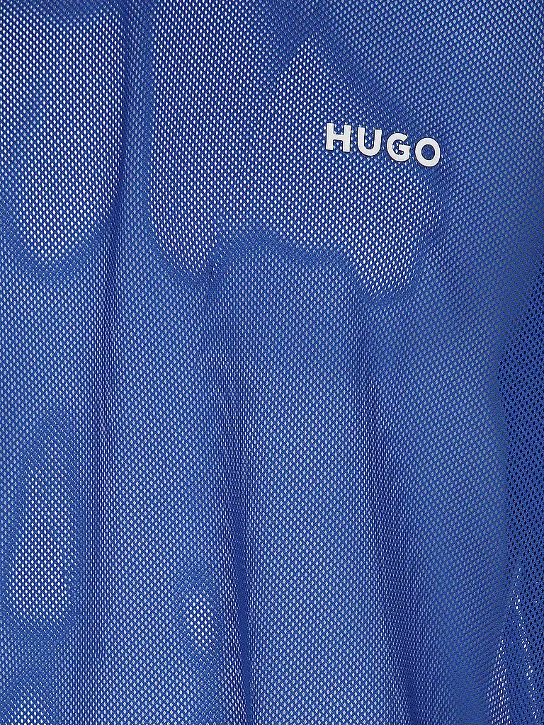 HUGO Langarmshirt NELLINGHAM blau