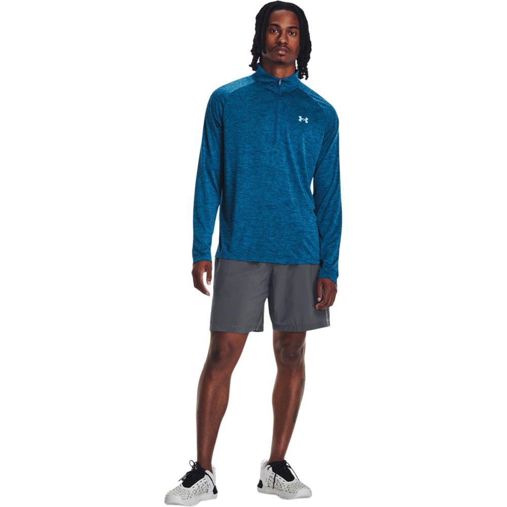 Under Armour TECH 2.0 - Maillot Homme bleu