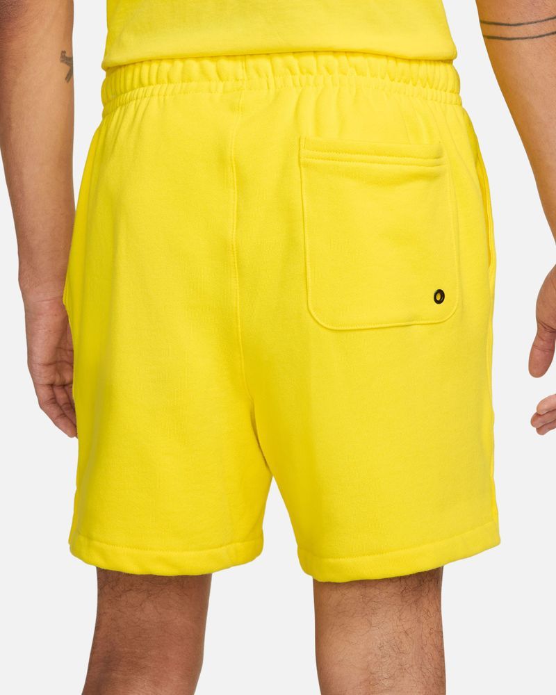 Short Nike Sportswear Club Fleece Jaune pour homme