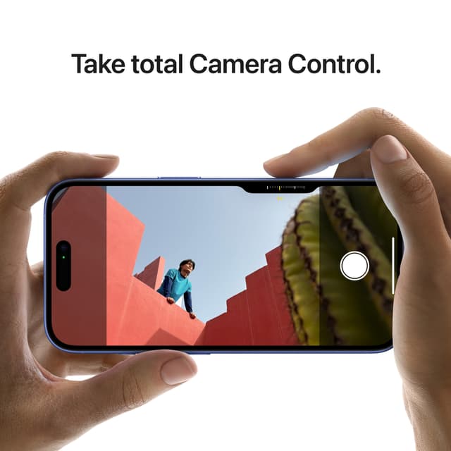 iPhone 16 Plus – 5G smartphone 256GB (blågrøn)
