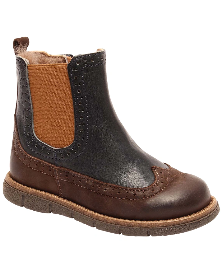 Chelsea-Boots MACE gefüttert in navy