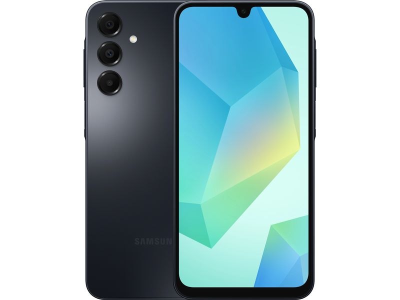 Samsung Galaxy A16 4G 128 GB Black Preiswertes Android-Smartphone mit Triple-Kamera