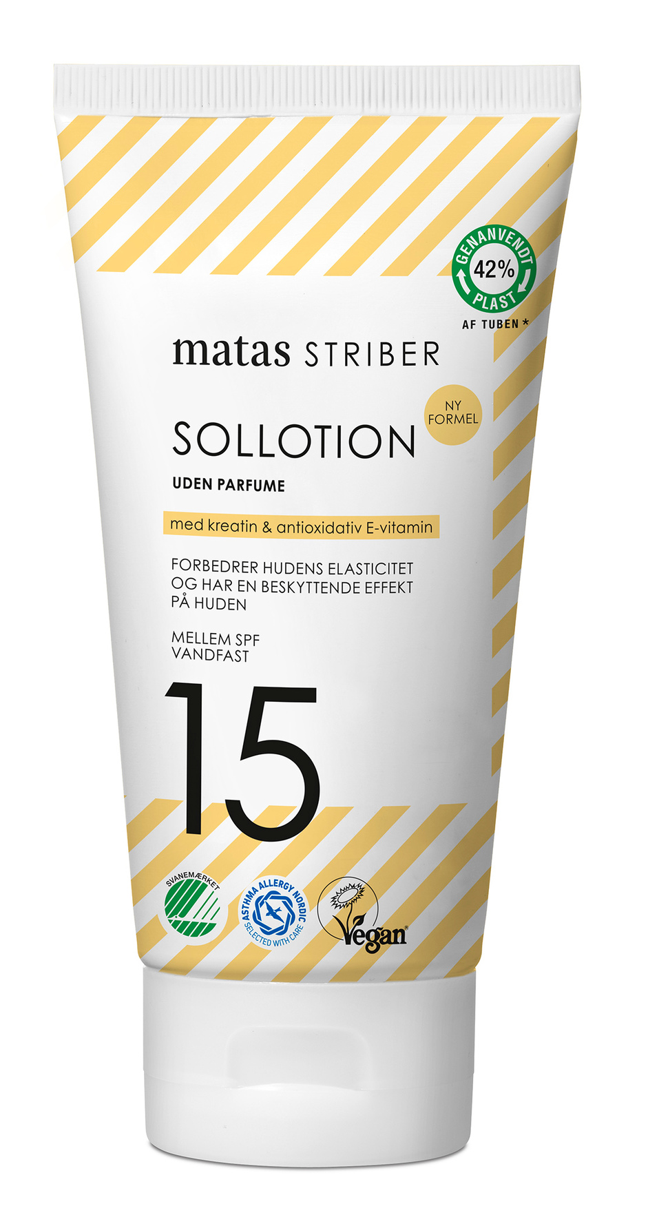 Matas Striber Sollotion SPF 15 Uden Parfume 150 ml
