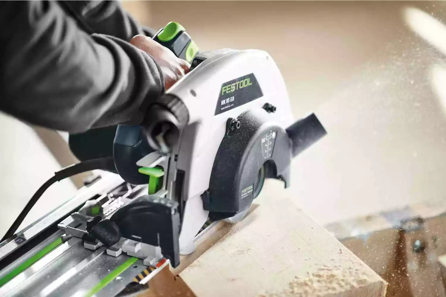 Festool HK 85 EB-Plus-FS Pendelkapzaagmachine incl. geleiderail in systainer - 1900W - 230mm