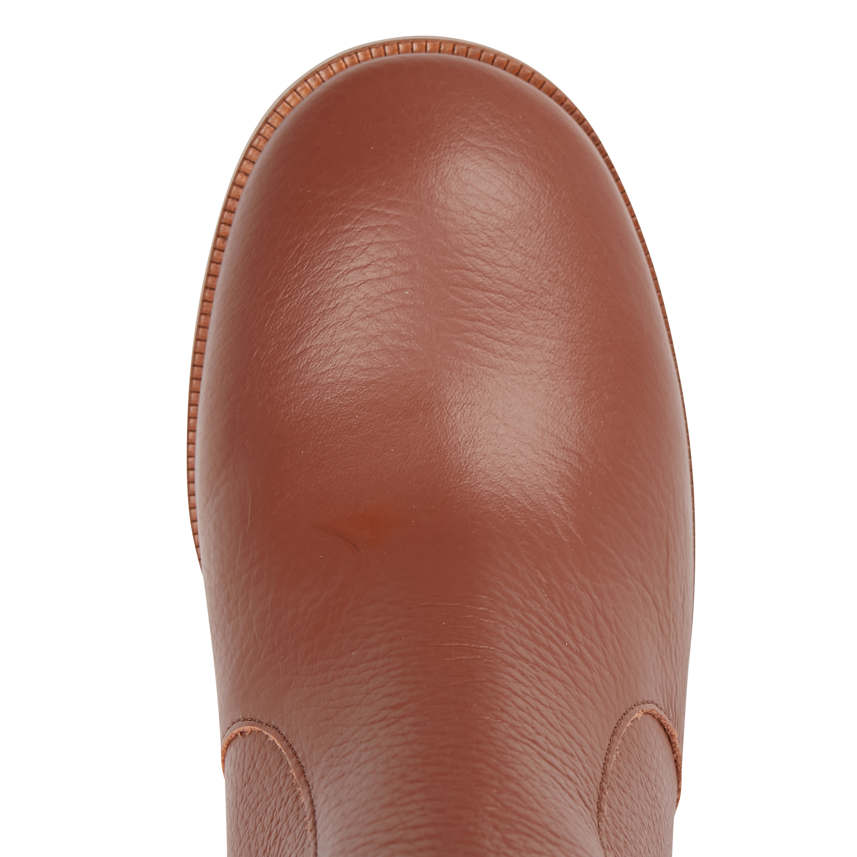 ARYEL - Bottes à talon en cuir | Marron