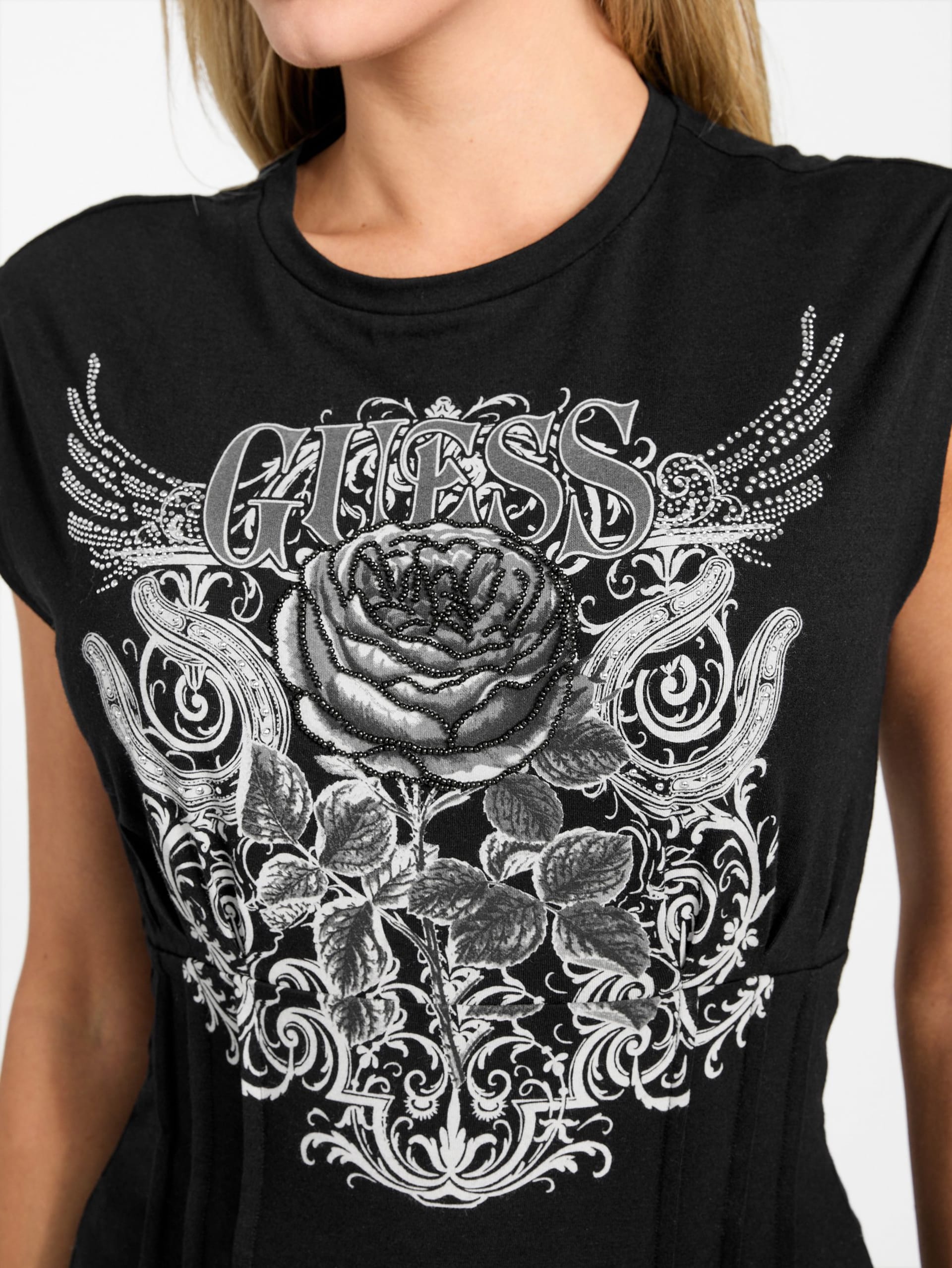 Camiseta Eco Rocker Rose Corset