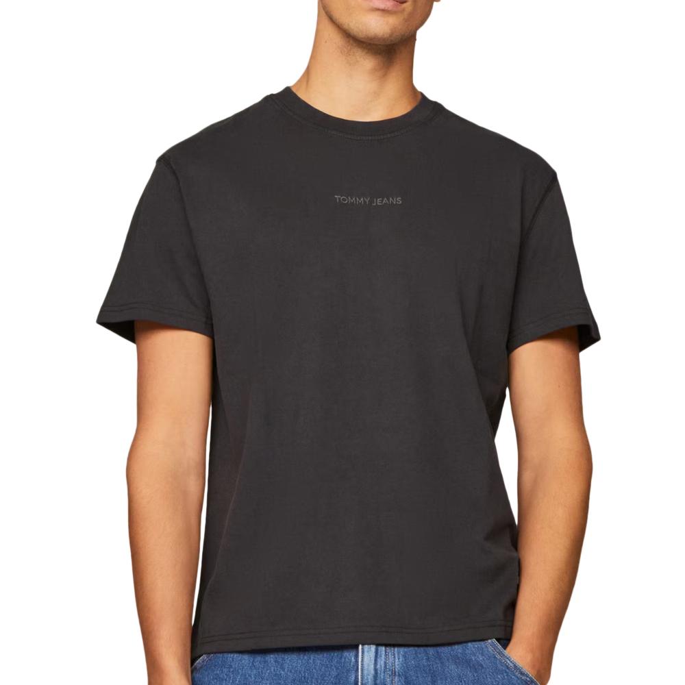 Tommy Hilfiger T-shirt Noir Homme Tommy Hilfiger Classic