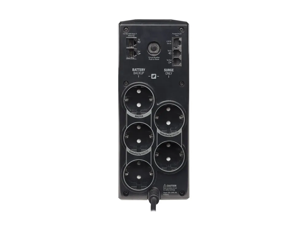 APC Back-UPS Pro 900 - UPS - AC 230 V - 540 Watt - 900 VA - USB - output-stikforbindelser: 5