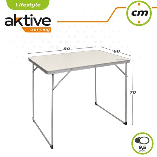 Mesa Plegable De Camping Aktive