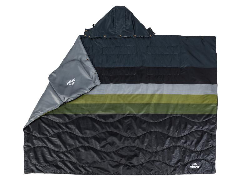 3-in-1 kampeerdeken met opbergtas