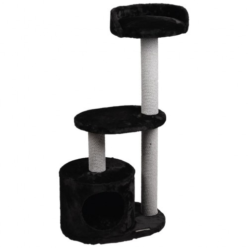 arranhador de gato preto