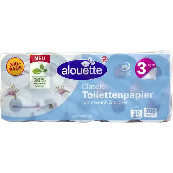 Toilettenpapier XXL Pack