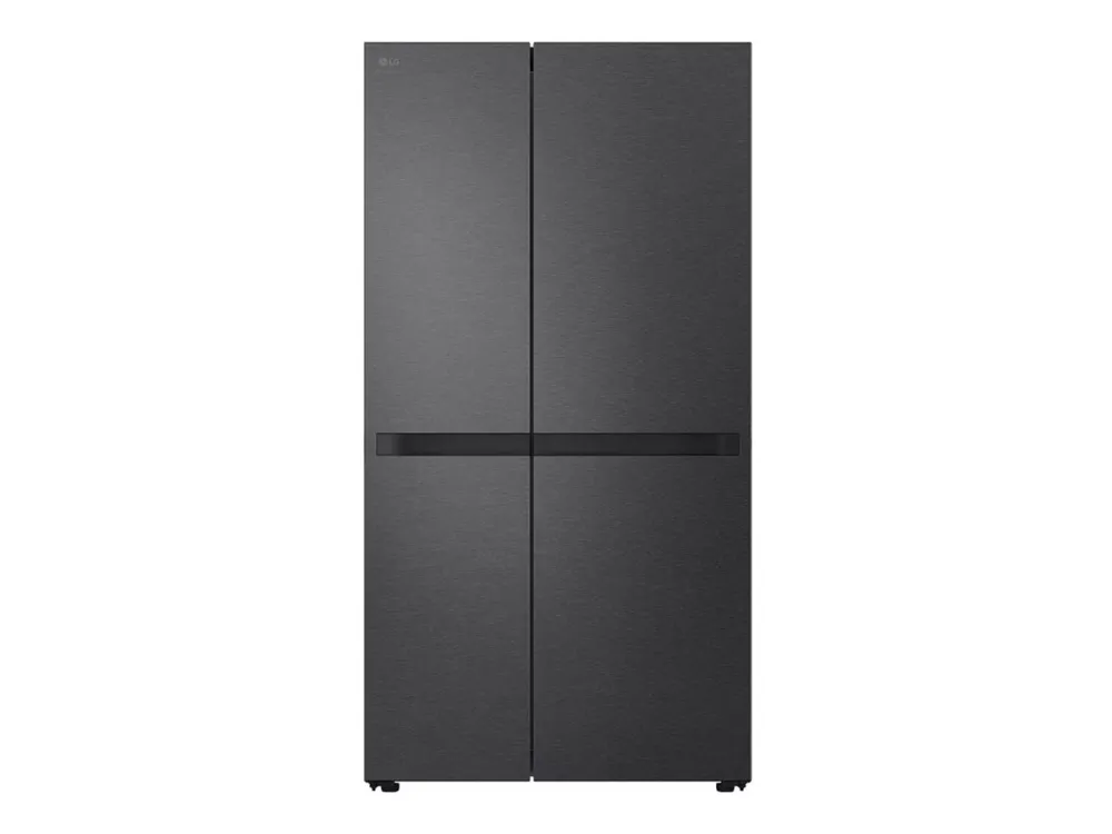 LG GSBC40EPPE - Køleskab/fryser - side-by-side - bredde: 91.3 cm - dybde: 73.5 cm - højde: 179 cm - 664 liter - Klasse E - sort