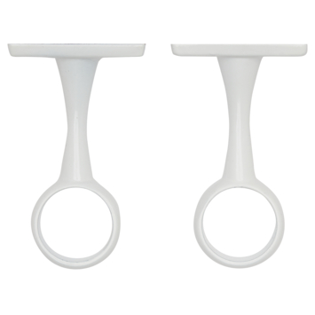 Intensions montagesteun 19mm wit 2 stuks