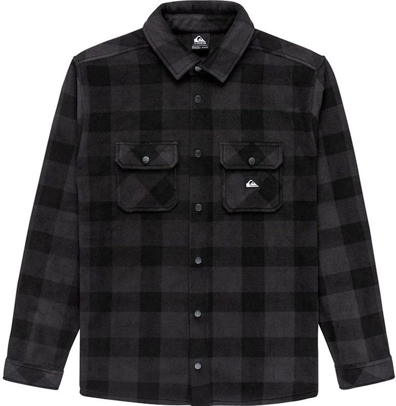 Quiksilver - Bering Strait - Fleece - Geruit - WarmFlight-technologie - Regular Fit