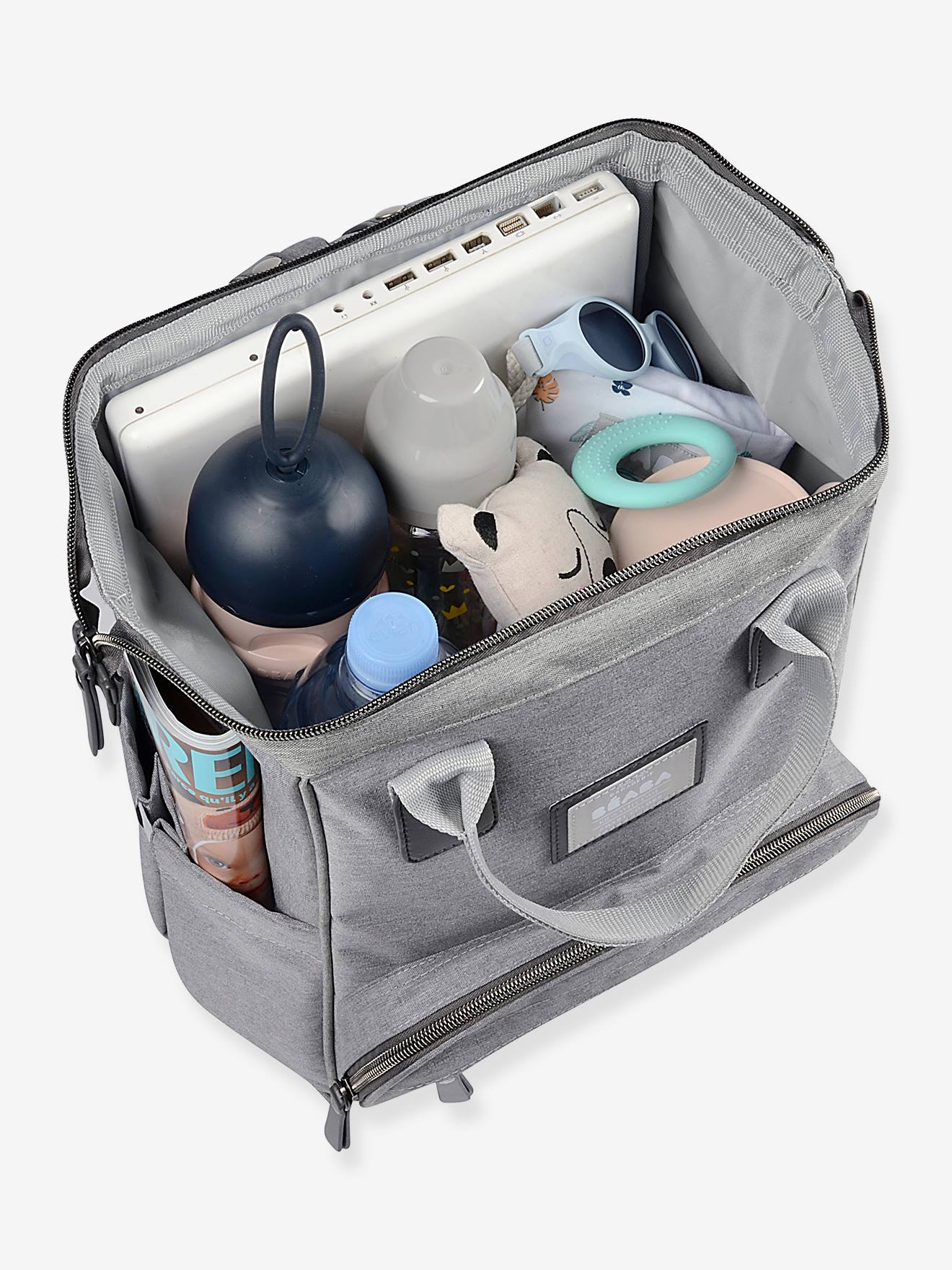Bolsa de maternidade BEABA Wellington lisa azul-escura