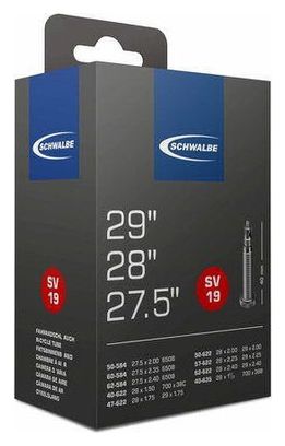 Schwalbe Chambre À Air Sv19 28/29   27.5 / 40/62-581/635 - 40Mm Valve