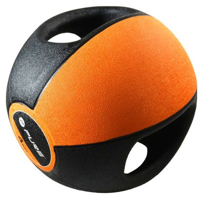 Pure2Improve Ballon médicinal avec poignées 4 kg Orange