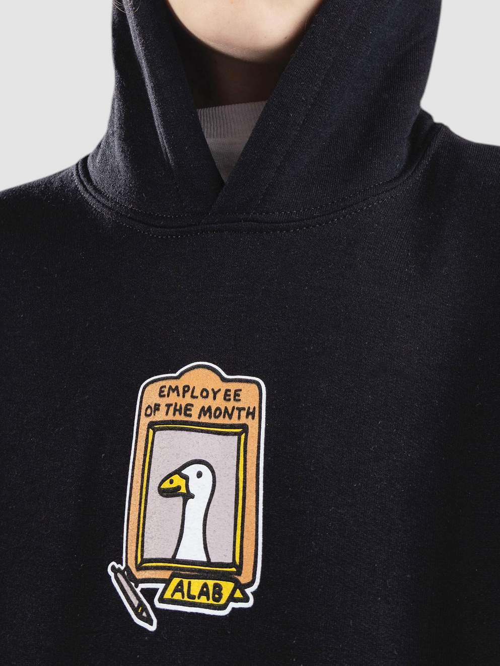 A.LAB Not So Silly Kids Hoodie black