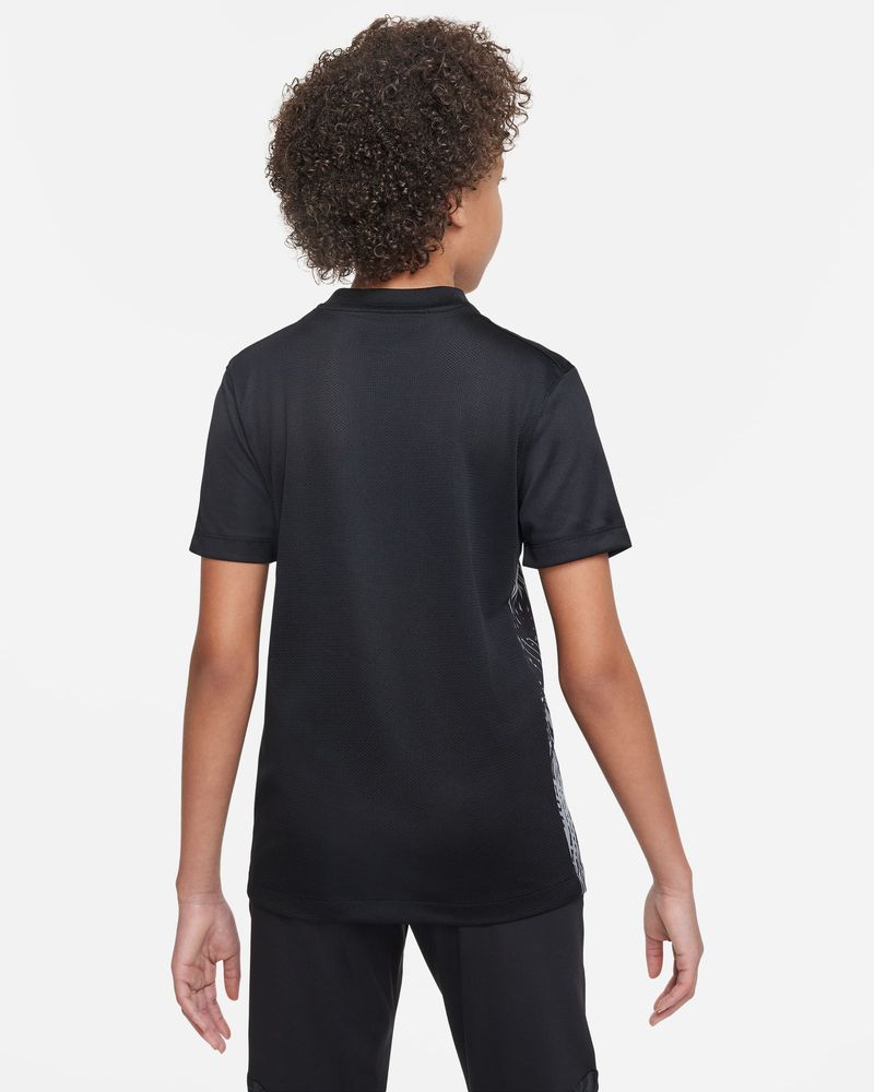 Maillot de football Nike Precision VI Noir pour enfant