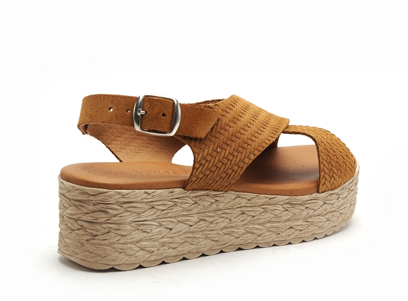 Eva frutos nu pieds talons femme 714 marron