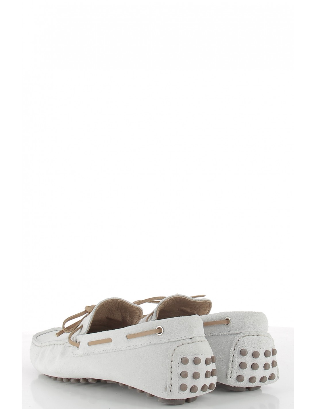 hylton mocassin homme 80876-09 daim blanc