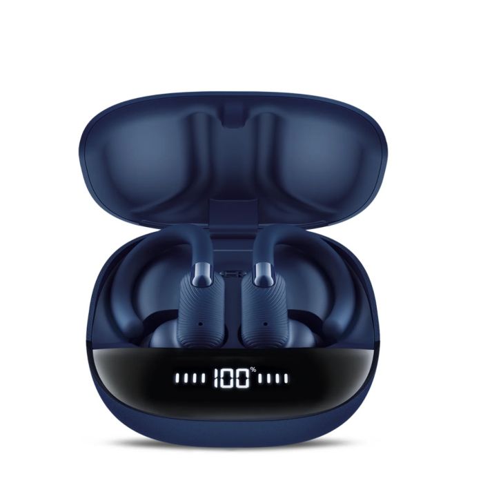 MIXX Unisex Hovedtelefoner Headphones Sports Charge 2 In-Ear Hook TWS Blå